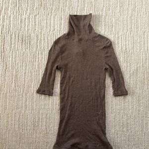 Michael Stars elbow sleeve turtleneck - One Size